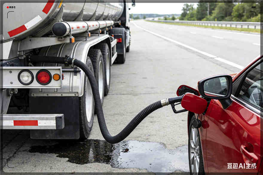 洞口汽车救援送水案例